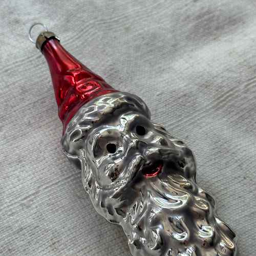 Nostalgic Santa Icicle Ornament