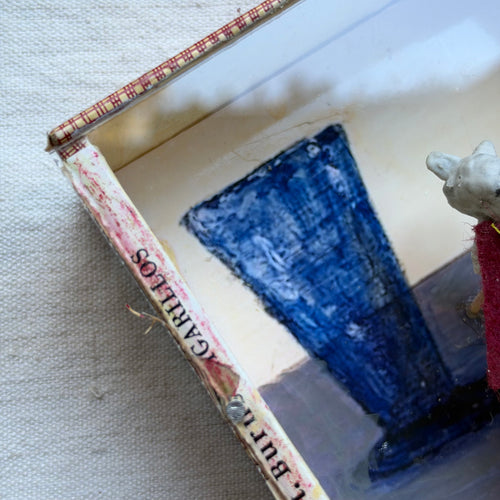 "Blue Vase" Assemblage
