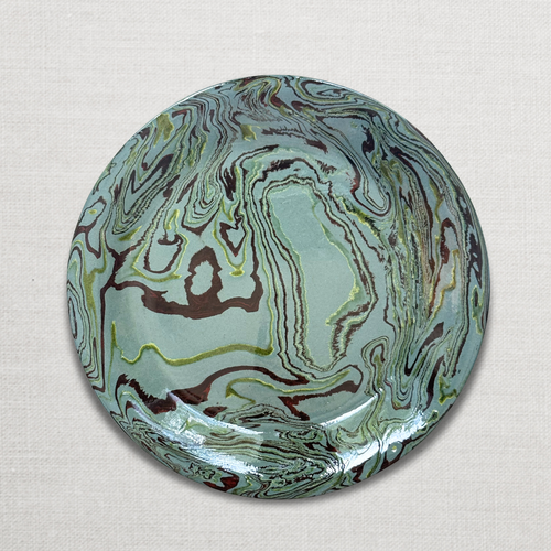 Marbled Dinner Plate Fontainebleau (FB #709)