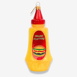 Mustard Bottle Ornament