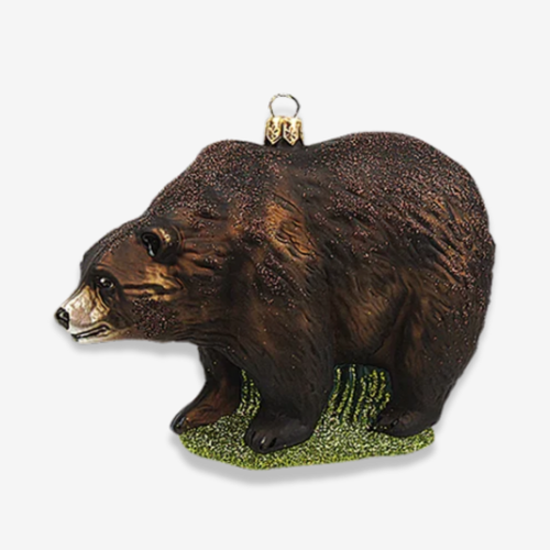 Grizzly Bear Ornament