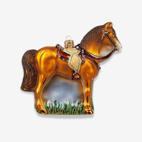 Western Horse Ornament