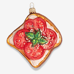 Tomato Toast Ornament