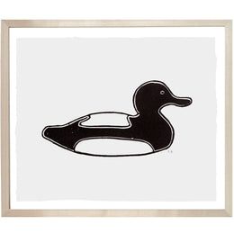 Black & White Duck Decoy