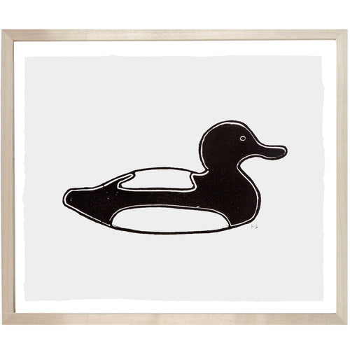 Black & White Duck Decoy