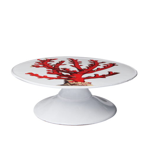 Red Coral Cake Pedestal
