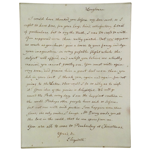 Elizabeth Bennet is Engaged