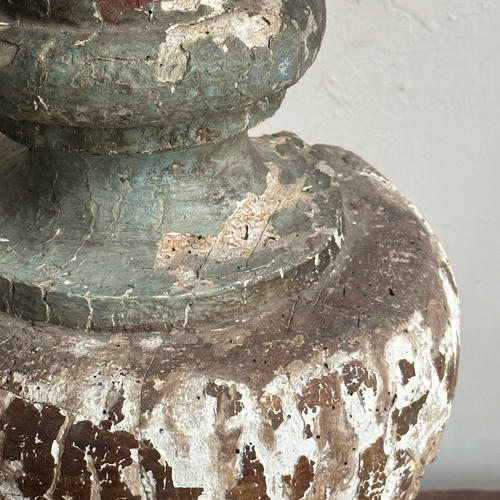 Pair of 19th-century French Architectural Flame Finials