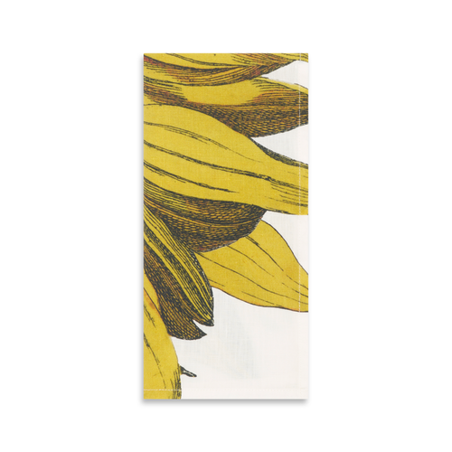 Summerill & Bishop x John Derian "Sunflower" Linen Napkin Set of 6