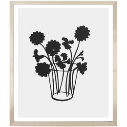 Flowers in a Glass Tumbler 1