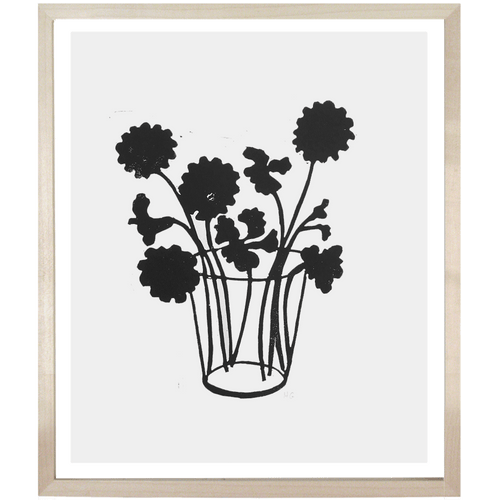 Flowers in a Glass Tumbler 1