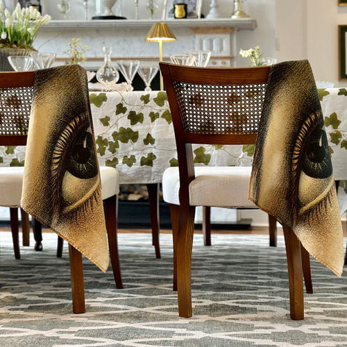 Summerill & Bishop x John Derian "Eye" Linen Napkin Set of 6
