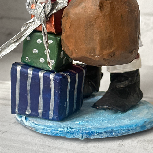 Papier-Mâché Santa Claus