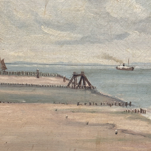Early 20th Century Dutch Seascape Painting