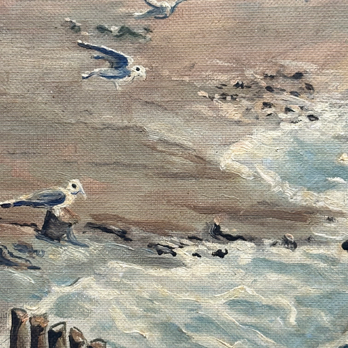 Early 20th Century Dutch Seascape Painting