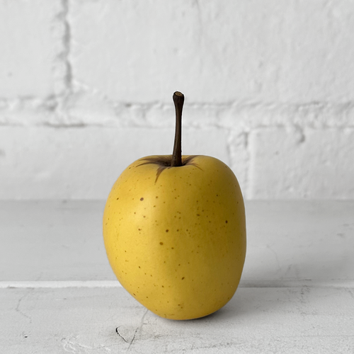 Porcelain Windfall Golden Delicious Apple