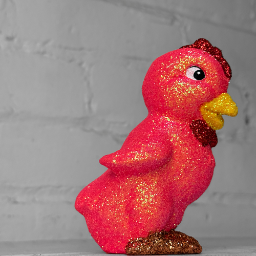 Ino Schaller Pink Glitter Chick