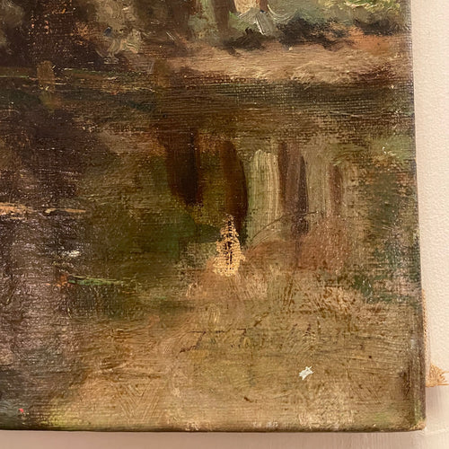 Evert Rabbers Early 20th-century Landscape Painting (ER2403)