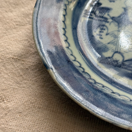18th-century Delft Plate (#609)
