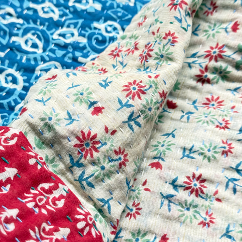 Vintage Sari Throw (#11-4)