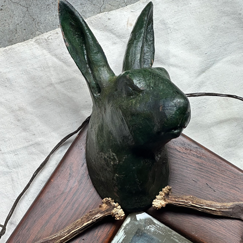Black Forest Rabbit Mirror