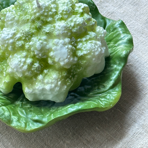 Cabbage Leaf Shaped Candle Base