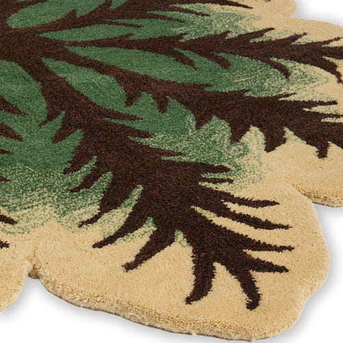 John Derian Fatsia Leaf Rug
