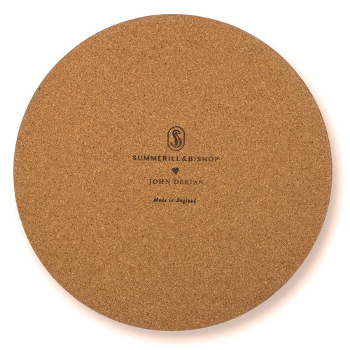 Summerill & Bishop x John Derian 'Sunflower' Round Cork-Backed Placemat
