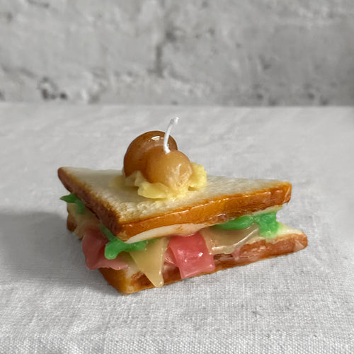 Sandwich with Mushroom Candle