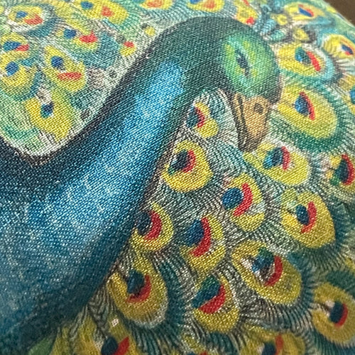 Peacock Pillow