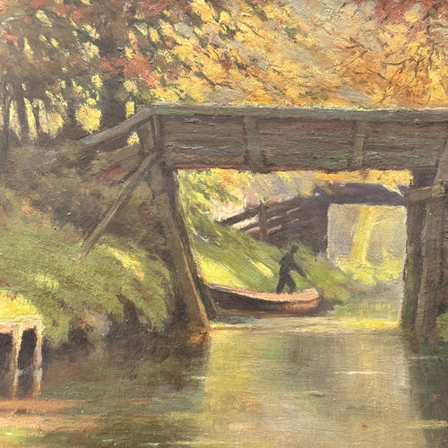 Evert Rabbers Landscape Painting