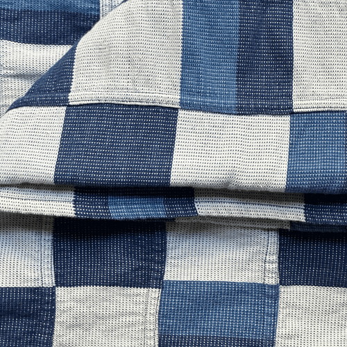 Custom Indigo Bedcover