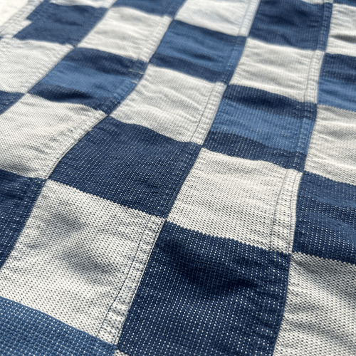 Custom Indigo Bedcover