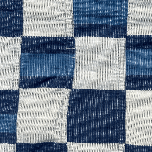 Custom Indigo Bedcover