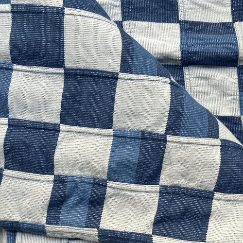 Custom Indigo Bedcover