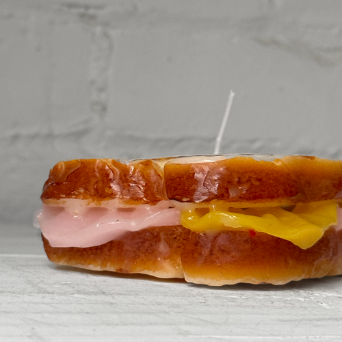 Ham & Cheese Panini Sandwich Candle