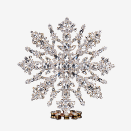 Rhinestone Crystal Starry Snowflake