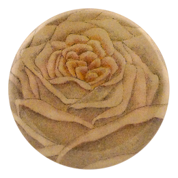 Rose Cut-out White