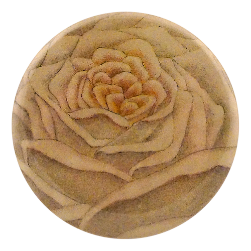 Rose Cut-out White