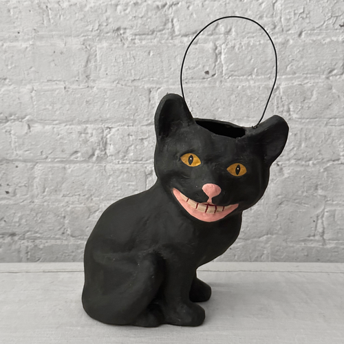Mischievous Cat Candy Bucket
