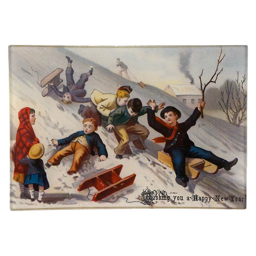 Sledding New Year