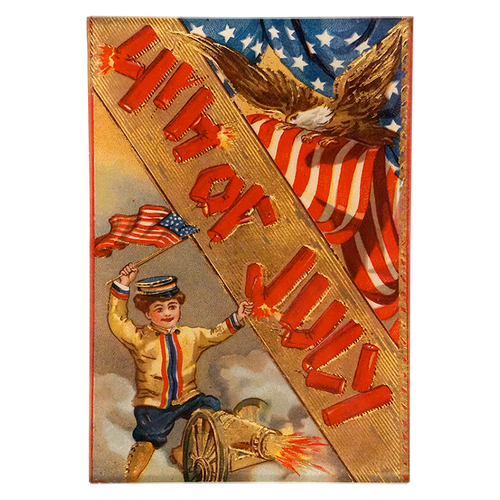 Boy with Cannon (4th of July)