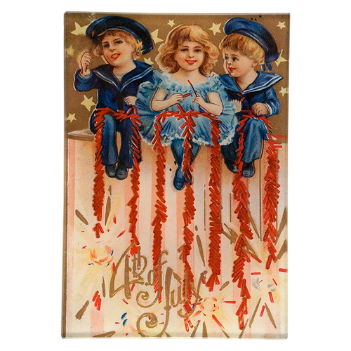 Children on Wall (4th of July)