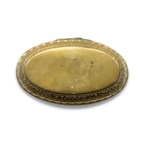 18th-century Dutch Brass Tobacco Box