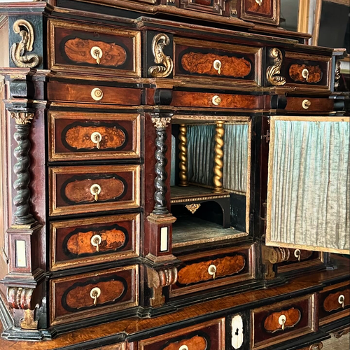 18th Century Ornate Decorative Italian Cabinet