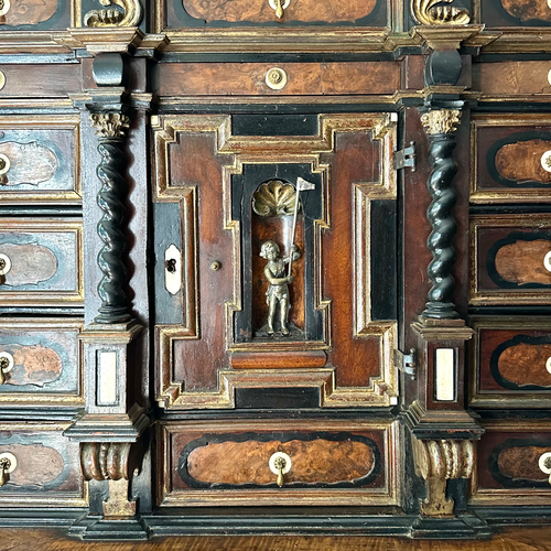 18th Century Ornate Decorative Italian Cabinet