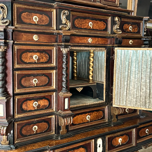 18th Century Ornate Decorative Italian Cabinet