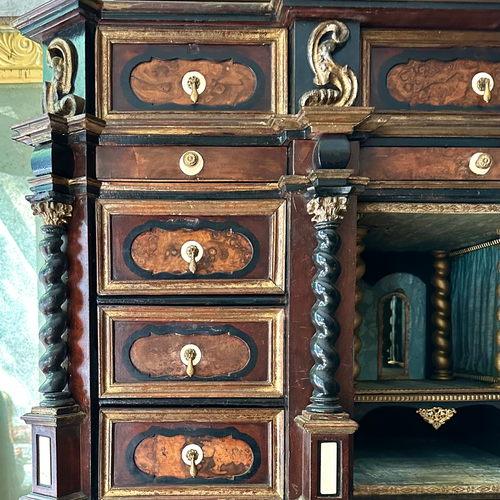18th Century Ornate Decorative Italian Cabinet