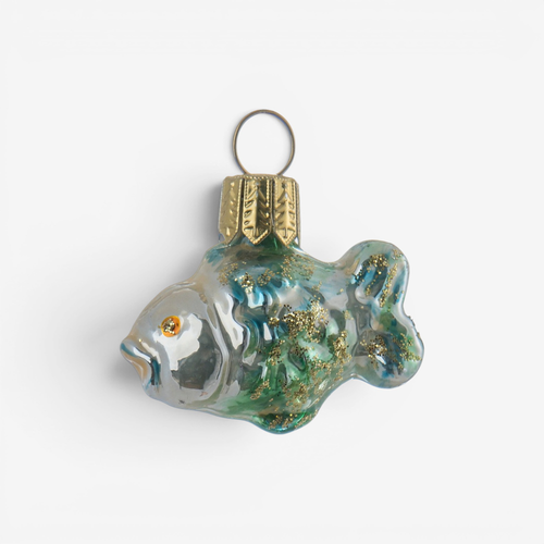 Mini Enamel Fish Ornament