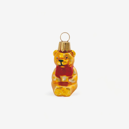 Mini Gold Bear Ornament